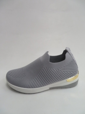 Buty sportowe damskie na płaskim (36-41) HC02-2 LGREY