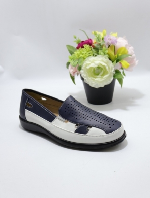 Półbuty damskie na płaskim (39-43) DX8138 BLUE