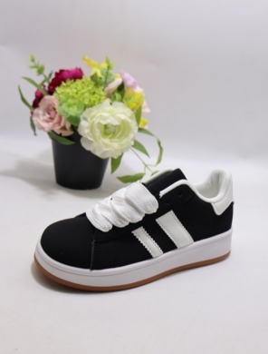 Buty sportowe damskie na płaskim (36-41) A123 BLACK