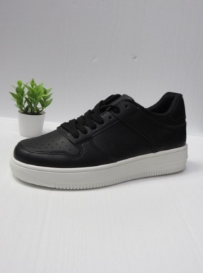 Buty sportowe damskie na płaskim (36-41) DN87-1 BLACK/WHITE
