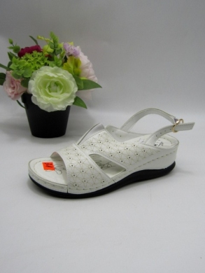 Sandały damskie na koturnie (36-41) TW23108 WHITE