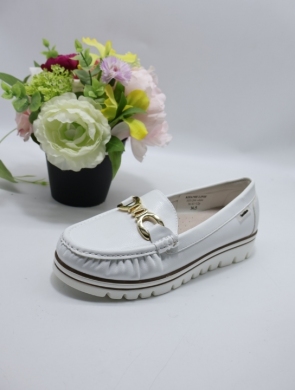 Mokasyny damskie na płaskim (36-41) HJJ-206 WHITE