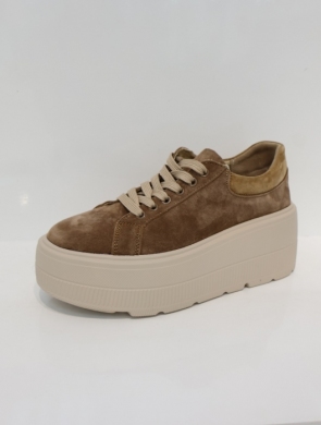 Buty sportowe damskie na płaskim (36-41) GD-LX1076F DCAMEL/CAMEL