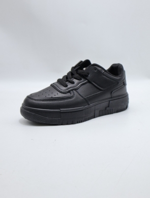 Buty sportowe damskie na płaskim (36-41) BK157 BLACK