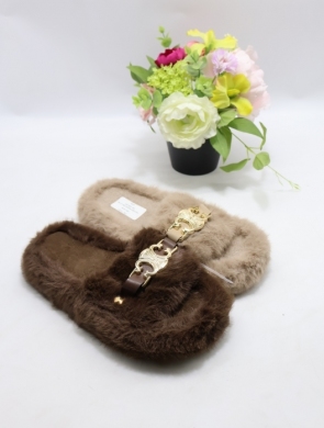 Kapcie damskie ocieplane (36-41) 626 MIX