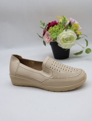 Półbuty damskie na płaskim (39-43) DTA2-07 BEIGE