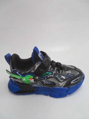 Sneakersy chłopięce (27-31) L318 BLACK/ROYAL
