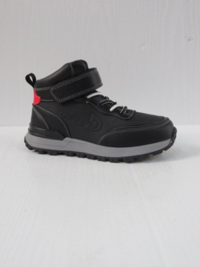 Botki chłopięce (31-36) H301A BLACK/RED