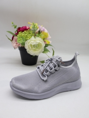 Buty sportowe damskie na płaskim (36-41) ABS-031-4 GREY