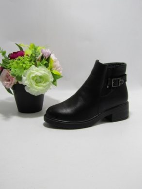 Botki damskie ocieplane na obcasie (36-41) 5687-3
