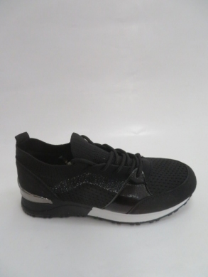 Buty sportowe damskie na płaskim (36-41) 8576-SP BLACK