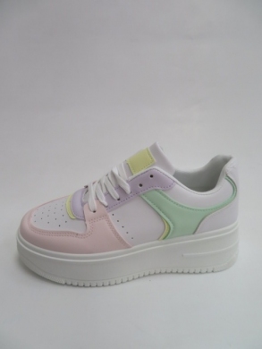 Buty sportowe damskie na płaskim (36-41) 1024 PINK