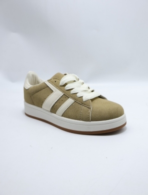 Buty sportowe damskie na płaskim (36-41) D26-2 KHAKI