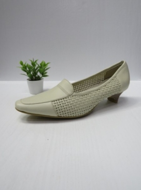 Czółenki damskie na obcasie (36-41) 6036-2 BEIGE