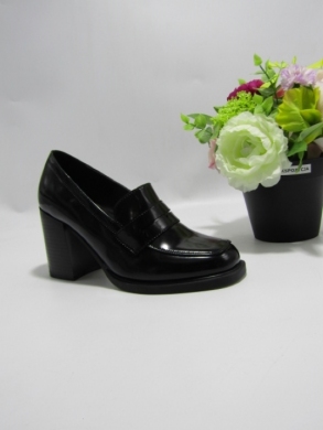 Półbuty damskie na obcasie (36-41) 9147 BLACK