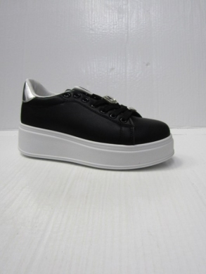 Buty sportowe damskie na płaskim (36-41) EV-307 BLACK