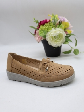 Półbuty damskie na płaskim (36-42) 6267-4 CAMEL