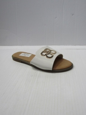 Klapki damskie na płaskim (36-41) 98-138 WHITE