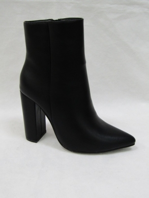 Botki damskie ocieplane na obcasie (36-41) NC1295 BLACK