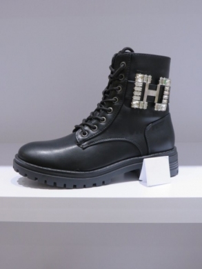 Trapery damskie ocieplane (36-41) D-108 BLACK