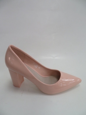 Czółenki damskie na obcasie (36-41) LE-308 PINK
