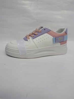 Buty sportowe damskie na płaskim (36-41) 6821-27 PINK