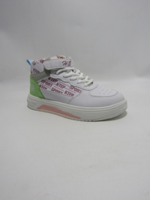 Botki dziewczęce (31-36) C003 WHITE