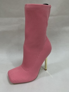 Kozaki damskie jesienne na szpilce (36-41) JRX2208 PINK