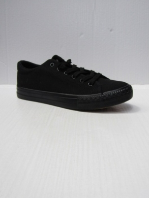 Trampki damskie na płaskim (36-41) TR001 BLACK