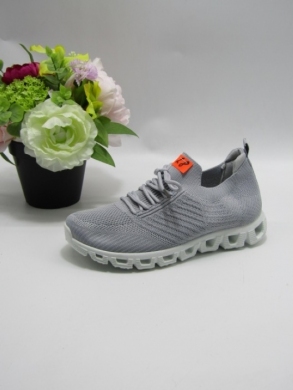Buty sportowe damskie na płaskim (36-41) 341 GREY