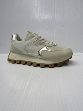 Buty sportowe damskie na płaskim (36-41) C2145 BEIGE