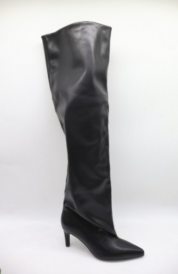 Kozaki damskie na szpilce (36-41) K685 BLACK