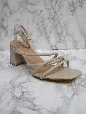 Sandały damskie na obcasie (36-41) LL286 BEIGE