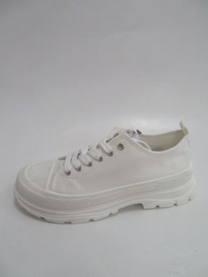Trampki damskie na koturnie (36-41) AB870 WHITE