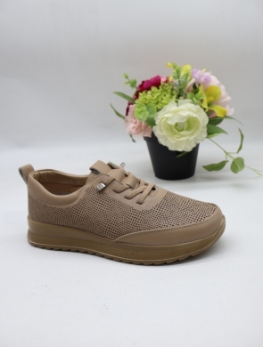 Buty sportowe damskie na płaskim (36-41) 7961-5 KHAKI