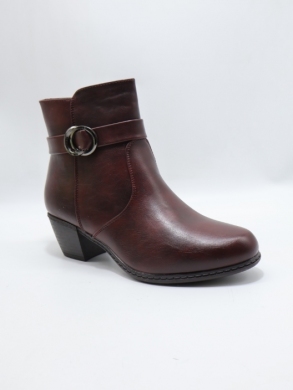 Botki damskie ocieplane na obcasie (36-42) 7395-4