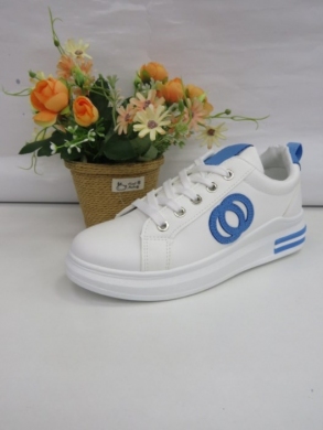 Buty sportowe damskie na płaskim (36-41) 85-866 BLUE