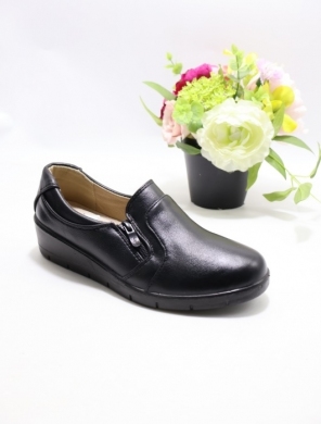 Półbuty damskie na płaskim (36-42) C09 BLACK