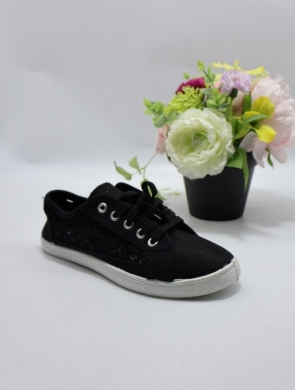 Tenisówki damskie (36-41) 11200-1 BL/WH