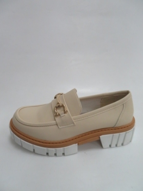 Mokasyny damskie na płaskim (36-41) 5610 BEIGE