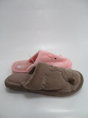 Kapcie damskie ocieplane (36-41) F8-60 MIX