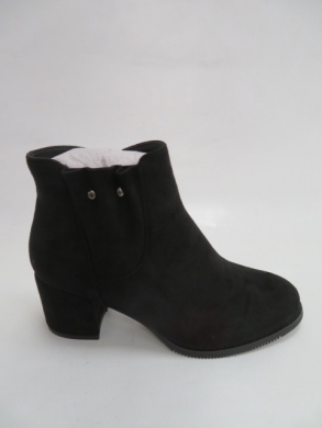 Botki damskie jesienne na obcasie (36-41) 8053-1 BLACK
