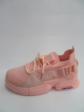 Buty sportowe damskie na płaskim (36-41) NB557 PINK