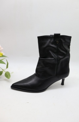 Botki damskie na szpilce (36-41) 69075 BLACK