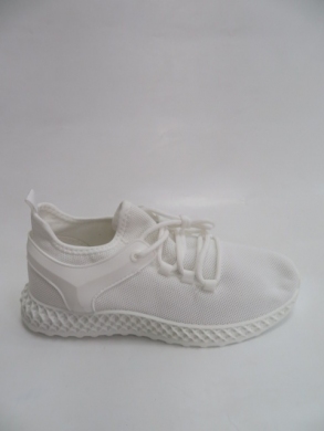 Buty sportowe damskie na płaskim (36-41) JH-09 WHITE