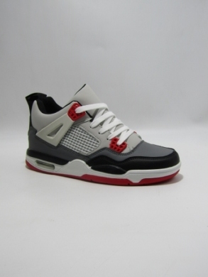 Buty sportowe młodzieżowe (36-41) D660-P GREY/RED