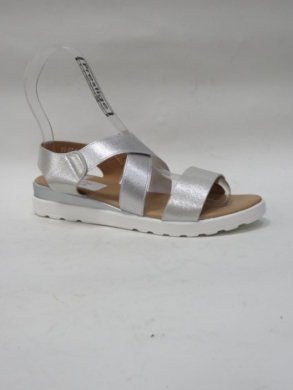 Sandały damskie na płaskim (36-41) YO-57 SILVER