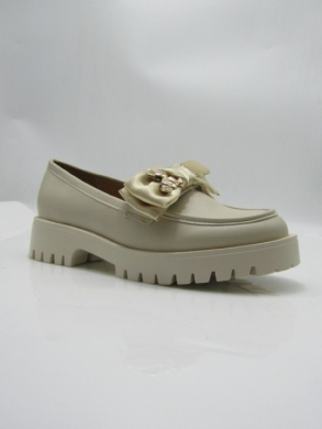 Mokasyny damskie na płaskim (36-41) 2306 BEIGE