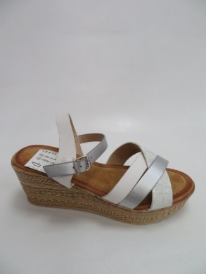 Sandały Damskie na koturnie (36-41) A-8 WHITE