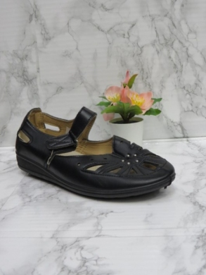 Sandały damskie na płaskim (37-43) V01M BLACK